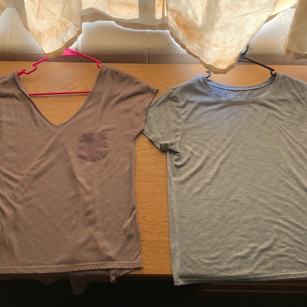 A set of Two Mudd Shirts
